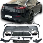 Διαχύτης πίσω προφυλακτήρα GLC63 AMG look για Mercedes-Benz GLC-Class Coupe (C254) AMG- Line 2022+ (Απολήξεις μαύρο γυαλιστερό) Διαχύτης πίσω προφυλακτήρα GLC63 AMG look για Mercedes-Benz GLC-Class Coupe (C254) AMG- Line 2022+ (Απολήξεις μαύρο γυαλιστερό)